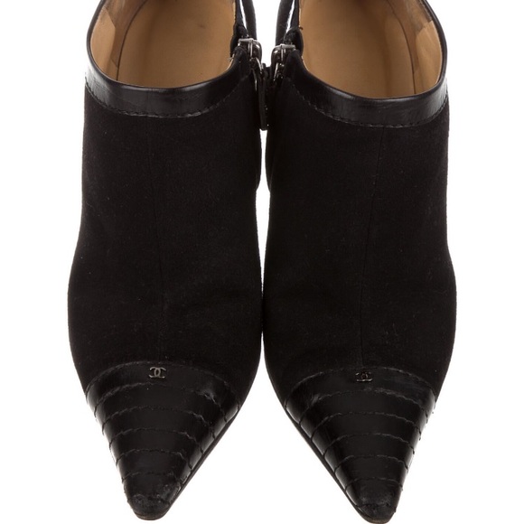 NOT FOR SALE Authentic Chanel Ankle Boots - Picture 3 of 5